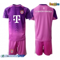 Maglie da calcio Bayern Munich Portiere Terza Maglia Bambino 2025-26 Manica Corta + Pantaloni corti)
